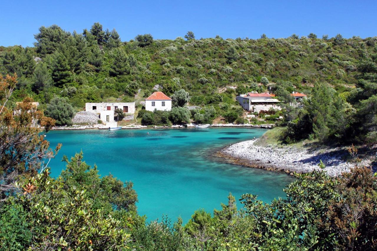 Seaside Secluded Apartments Cove Karkavac - Scedro, Hvar - 8801 Jelsa  Eksteriør bilde